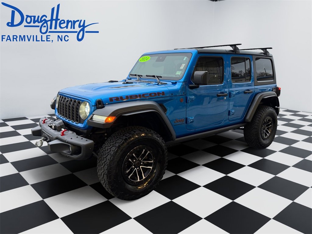 Used 2024 Jeep Wrangler Unlimited Rubicon w/ XTREMEE 35" Tire Package image 1