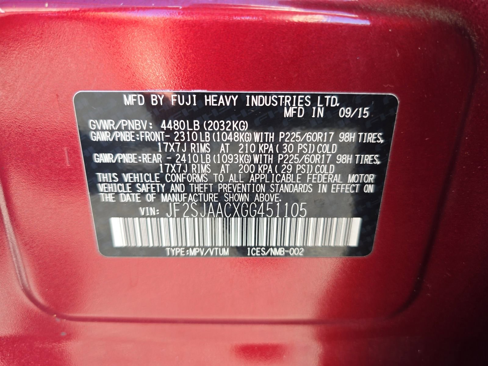 Used 2016 Subaru Forester 2.5i w/ Popular Package #1 image 28