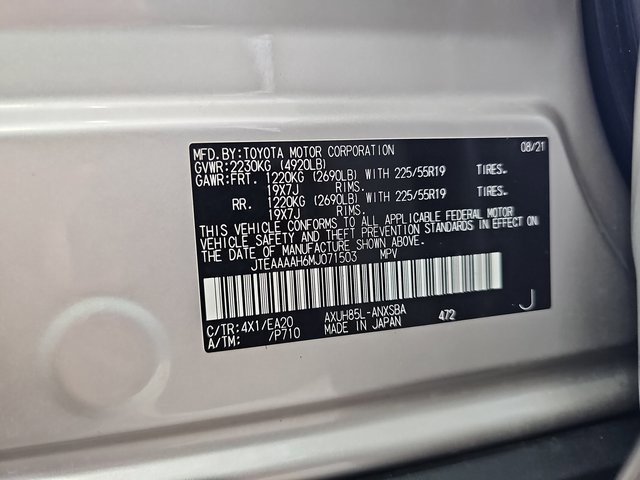 Used 2021 Toyota Venza image 35