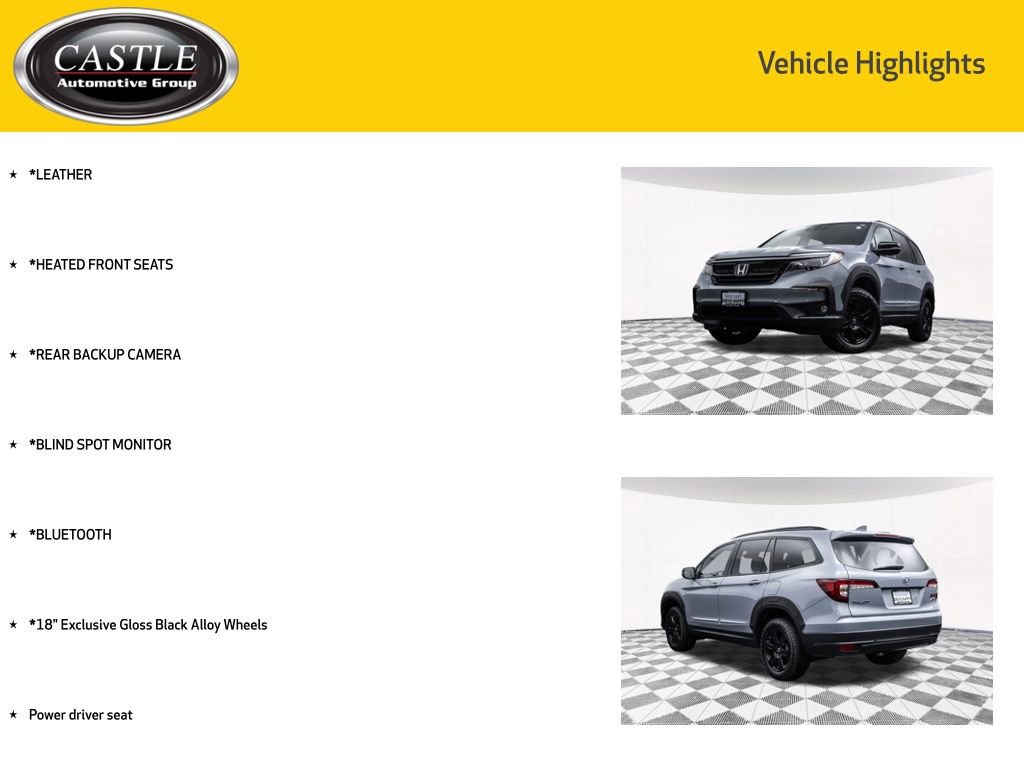 Used 2022 Honda Pilot TrailSport image 3