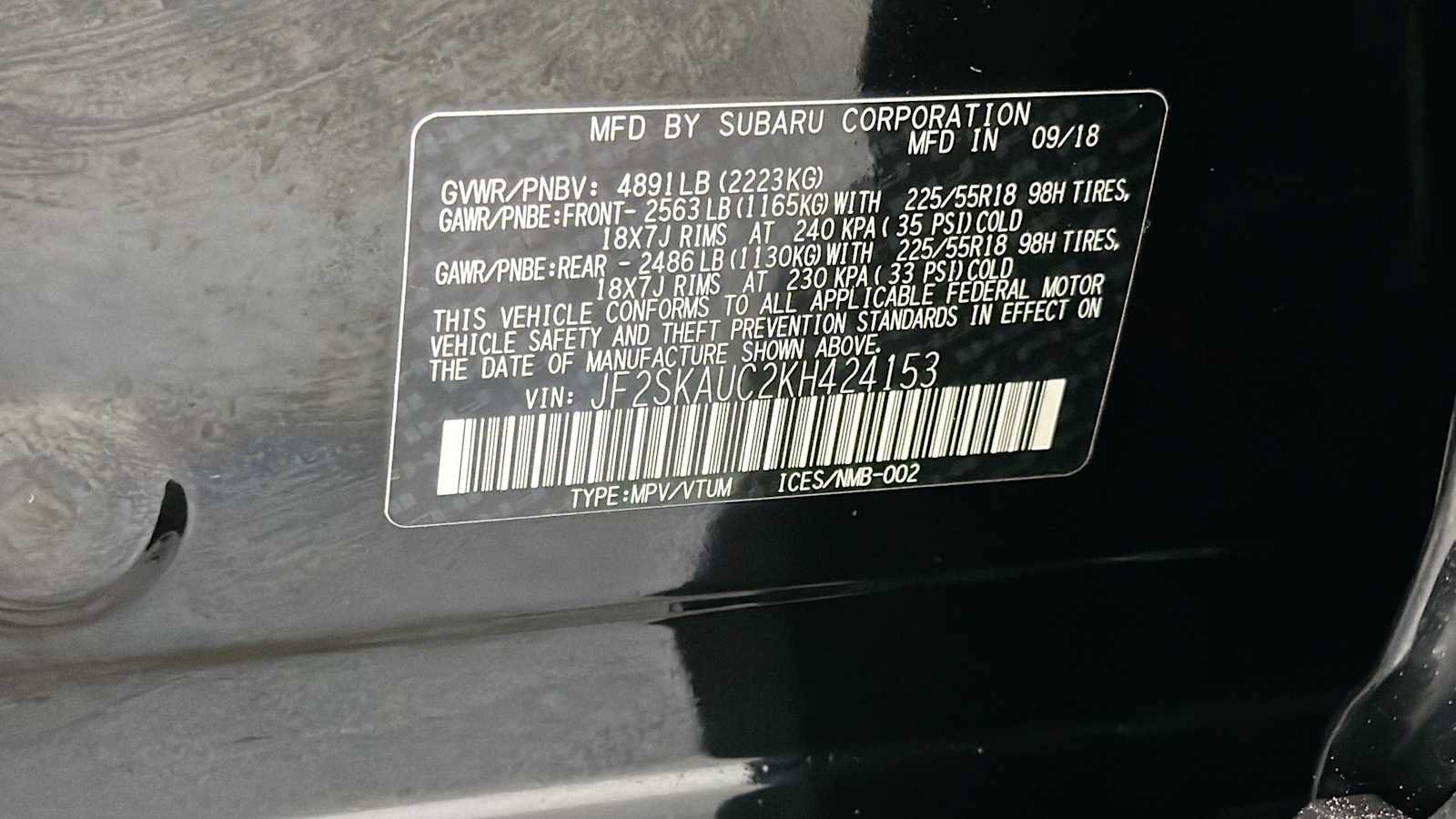 Used 2019 Subaru Forester Limited AWD/4WD image 11