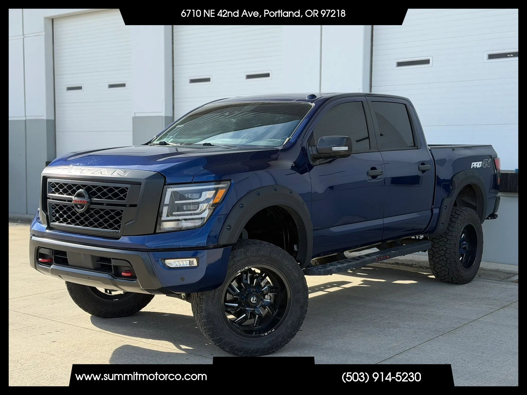 Used 2021 Nissan Titan PRO-4X w/ Pro-4x Convenience Package image 1