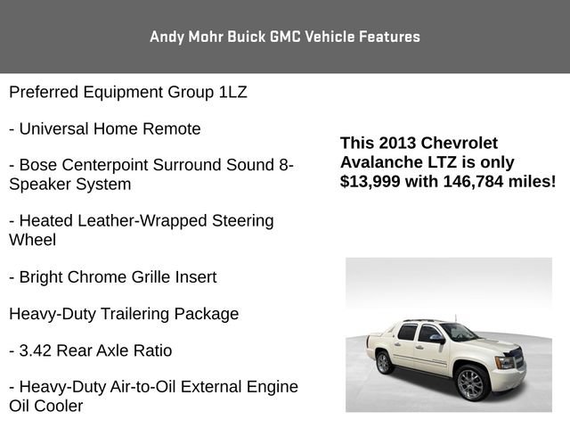 Used 2013 Chevrolet Avalanche LTZ RWD image 8