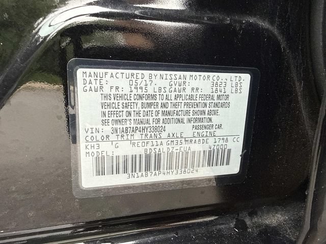 Used 2017 Nissan Sentra SV w/ Driver's Assist Package FWD image 29