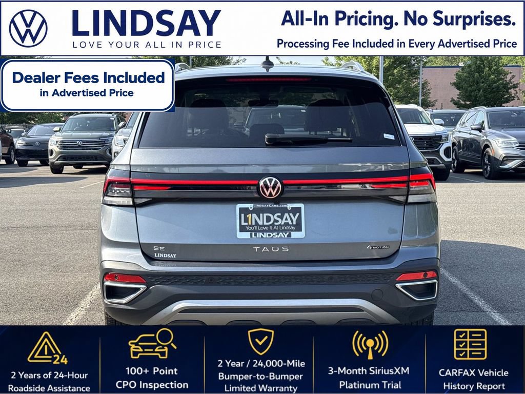 Certified 2025 Volkswagen Taos SE w/ Panoramic Sunroof Package AWD/4WD image 4