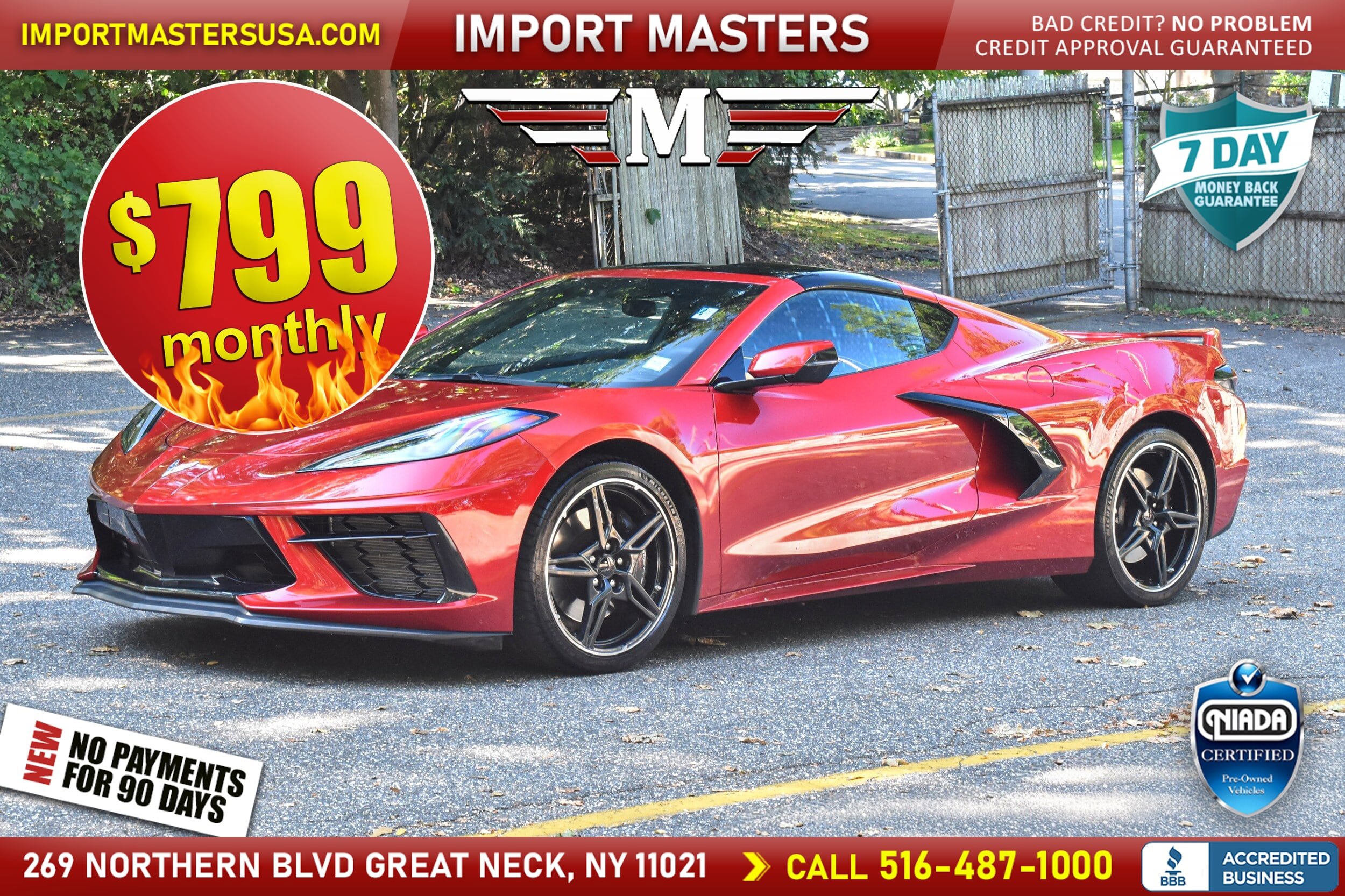 Used 2023 Chevrolet Corvette Stingray Coupe w/ Z51 Performance Package image 1
