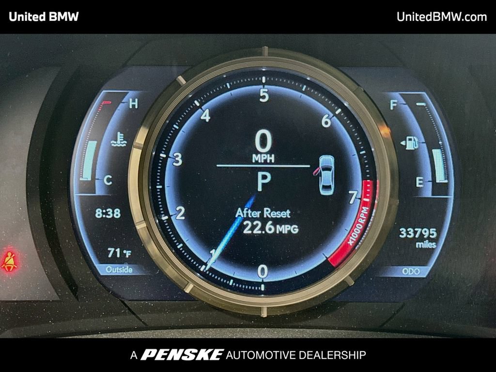 Used 2020 Lexus IS 350 F Sport w/ F Sport Package RWD image 7