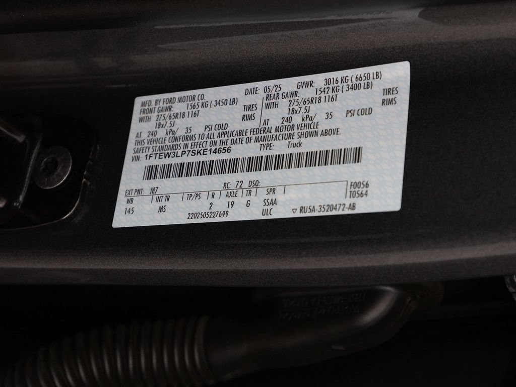Used 2025 Ford F150 XLT w/ Equipment Group 301A Standard AWD/4WD image 16