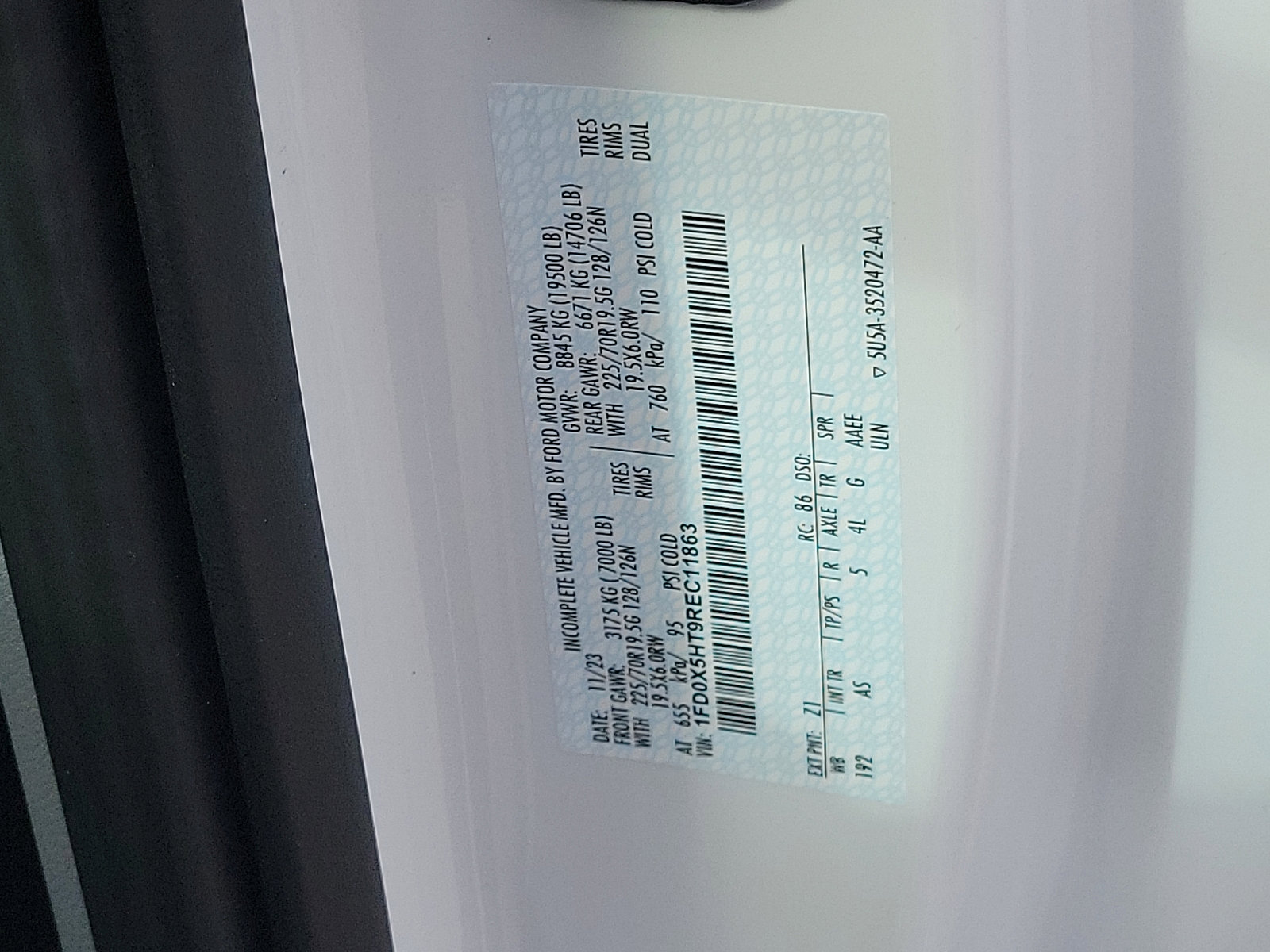 New 2024 Ford F550 4x4 Regular Cab Super Duty image 18