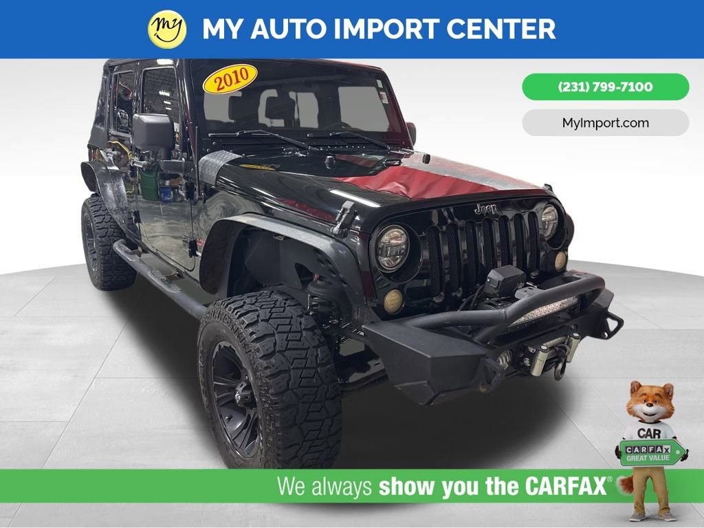 Used 2010 Jeep Wrangler Unlimited Sahara w/ Mopar Chrome Edition Group