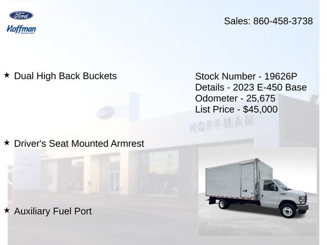 Used 2023 Ford E-450 and Econoline 450 Super Duty w/ Power Windows & Locks Group RWD image 24