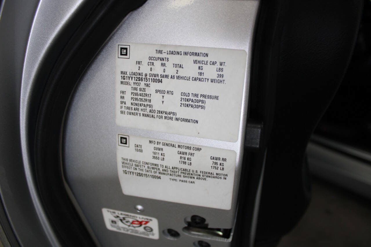 Used 2001 Chevrolet Corvette Z06 w/ Memory Pkg RWD image 26