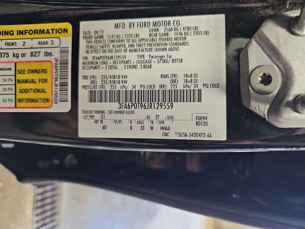 Used 2018 Ford Fusion SE w/ Equipment Group 201A image 33