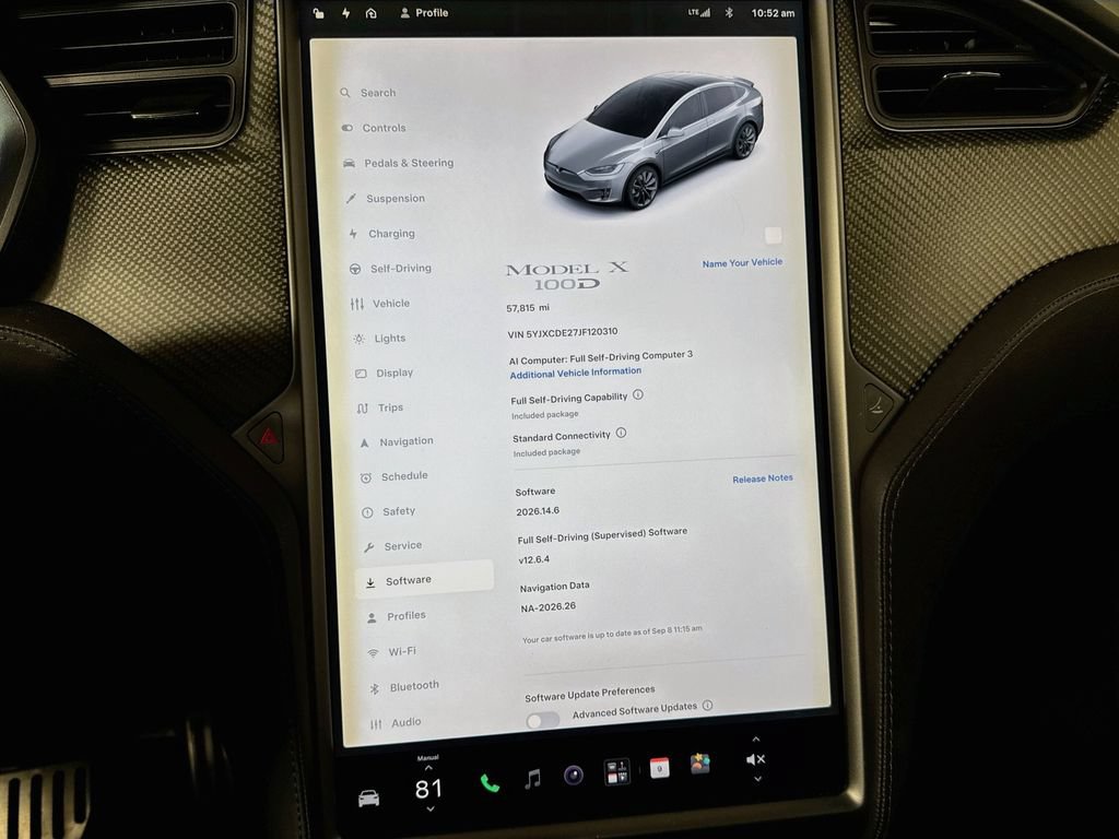 Used 2018 Tesla Model X 100D AWD/4WD image 15