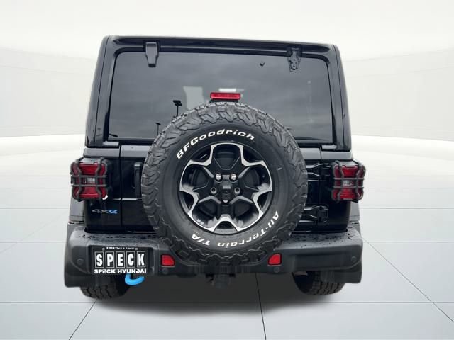 Used 2021 Jeep Wrangler Unlimited Rubicon 4xe w/ Steel Bumper Group image 4