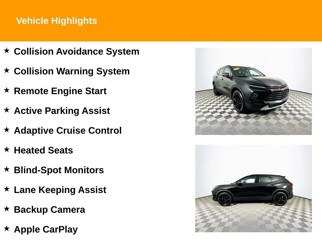 Used 2024 Chevrolet Blazer LT w/ Sound & Technology Package image 2