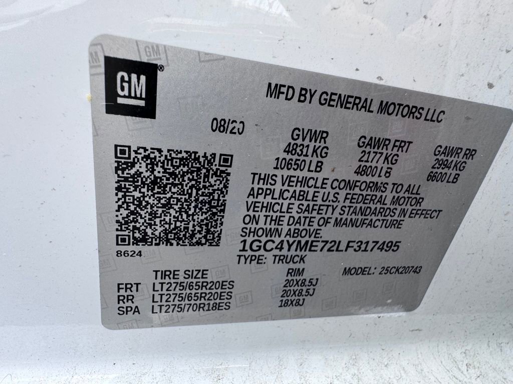 Used 2020 Chevrolet Silverado 2500 Custom w/ Custom Value Package image 26