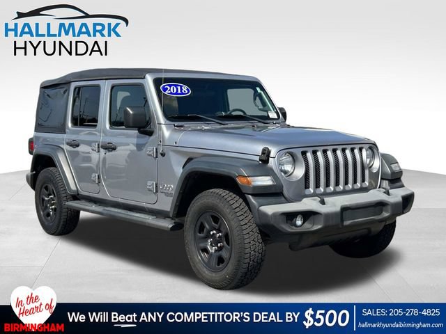 Used 2018 Jeep Wrangler Unlimited Sport