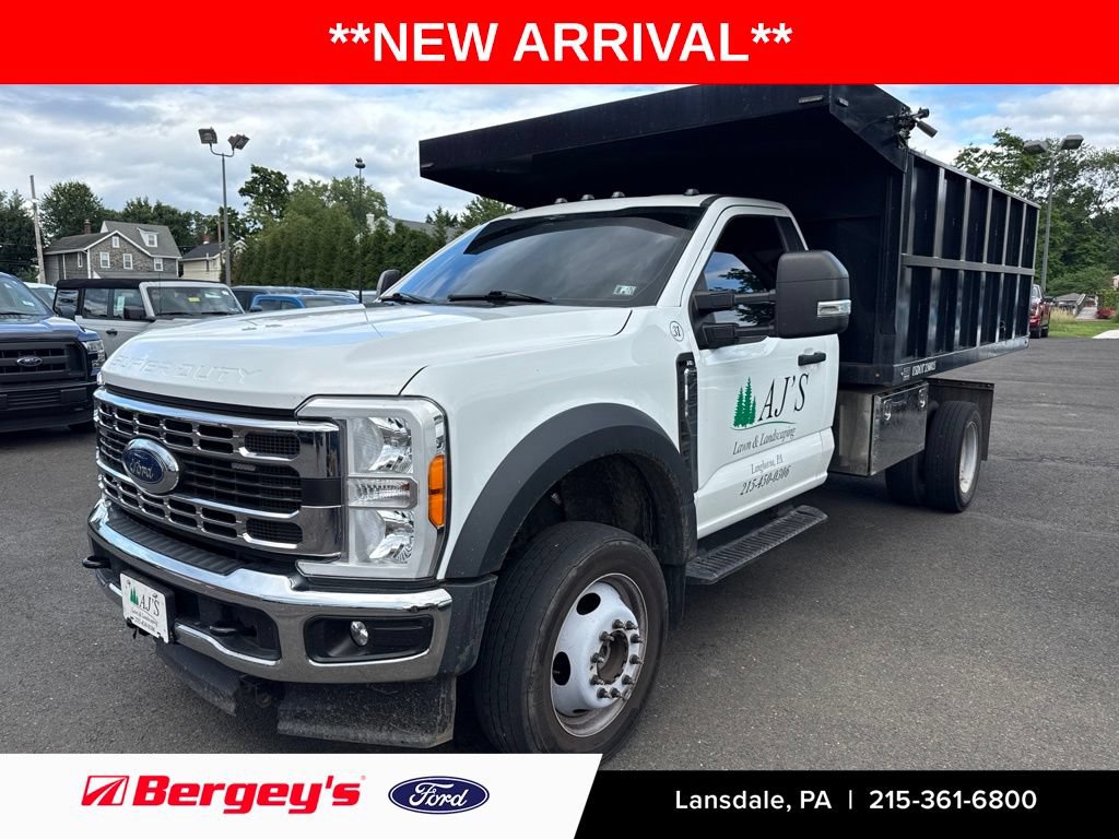 Used 2023 Ford F450 XL w/ Snow Plow Prep Package AWD/4WD video 1