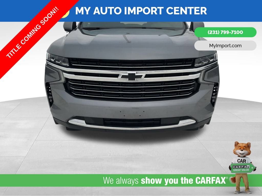 Used 2021 Chevrolet Tahoe LT w/ Rear Media and Nav Package image 2