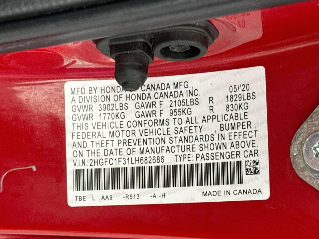 Used 2020 Honda Civic EX image 31
