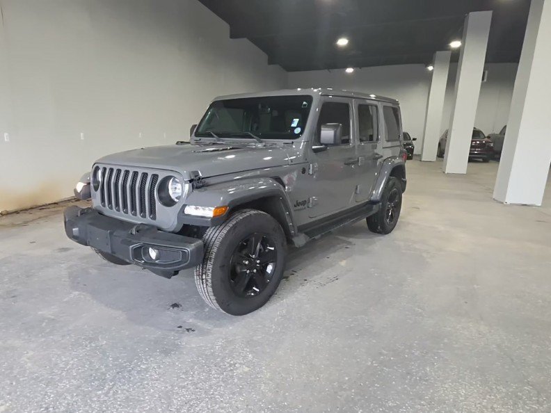 Used 2022 Jeep Wrangler Unlimited Sahara AWD/4WD image 1