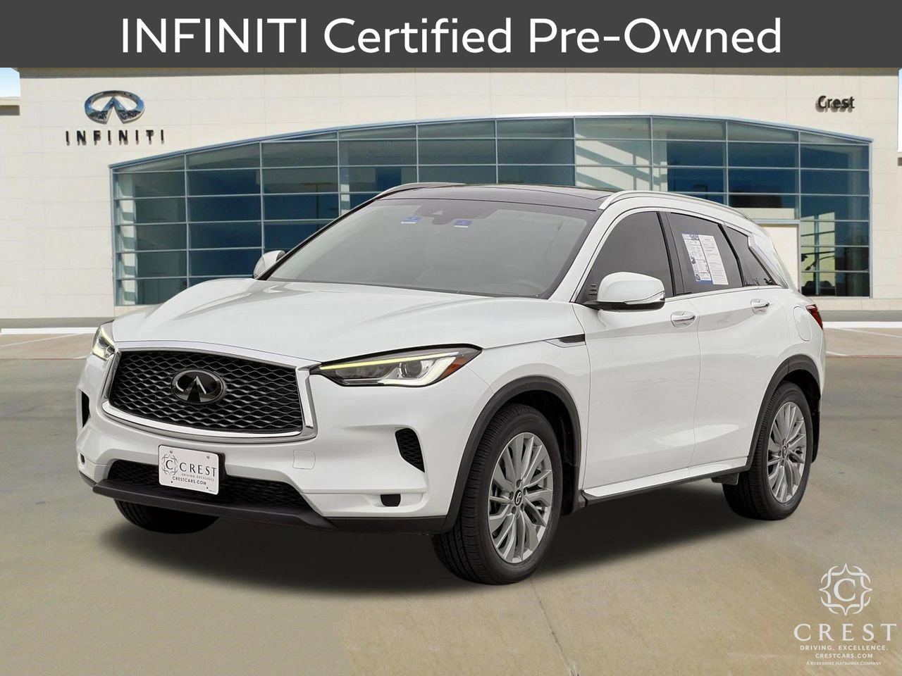 Certified 2023 INFINITI QX50 Luxe FWD image 8