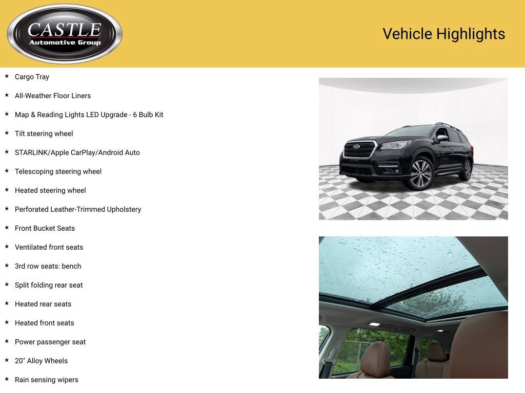 Used 2019 Subaru Ascent Touring w/ Popular Package #2A AWD/4WD image 10