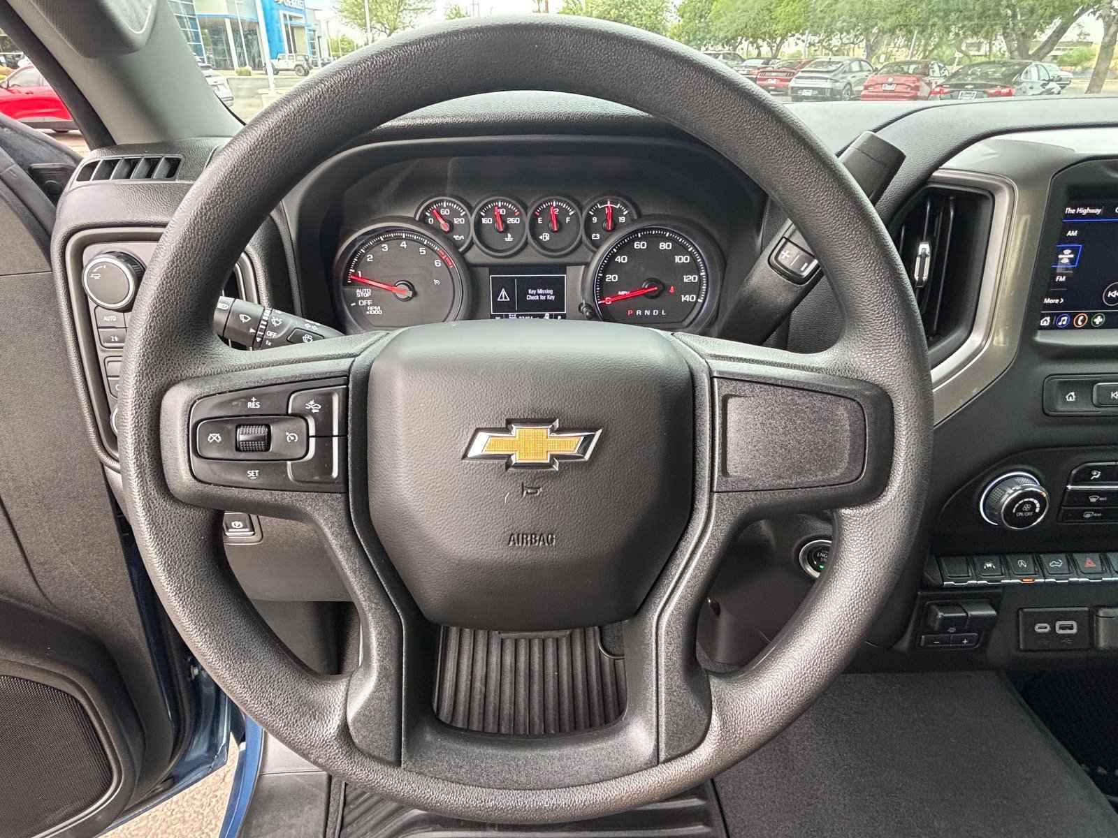 Used 2024 Chevrolet Silverado 1500 Custom w/ Turbomax Blackout Package AWD/4WD image 12
