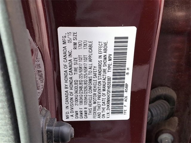 Used 2015 Honda CR-V EX-L image 26