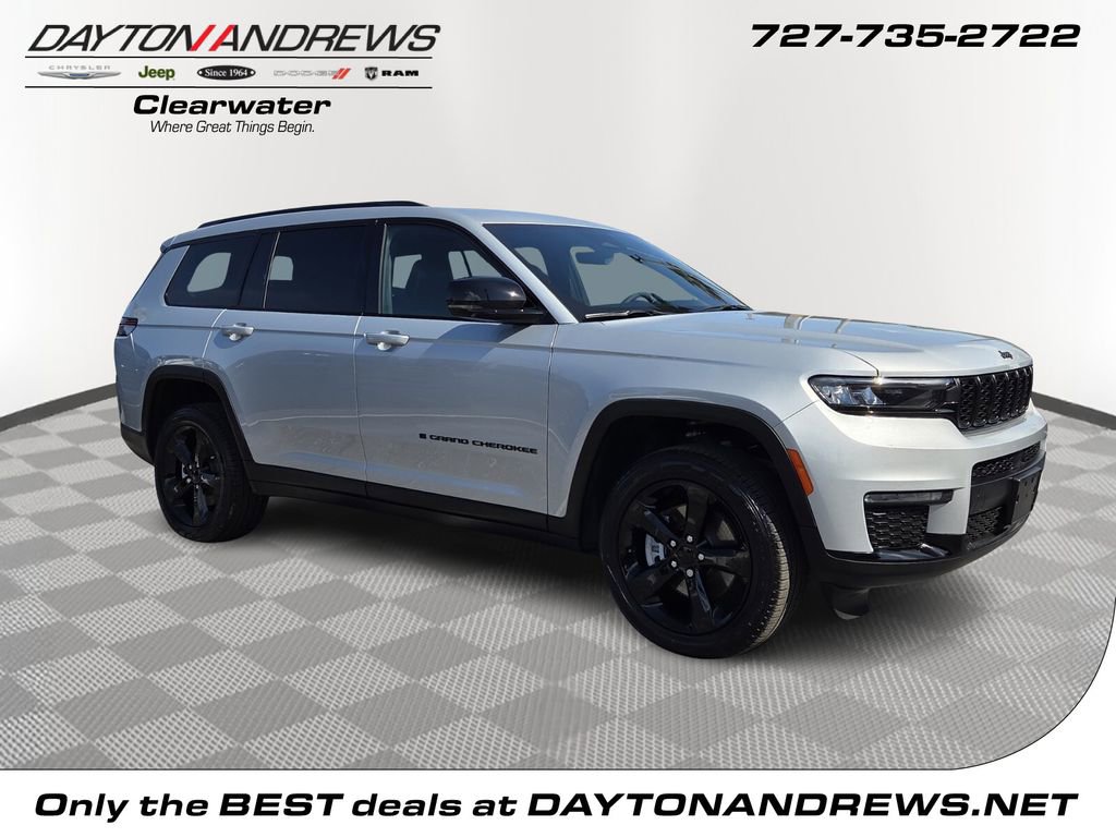 Certified 2025 Jeep Grand Cherokee L Limited w/ Black Appearance Package