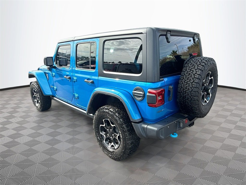 Used 2022 Jeep Wrangler Unlimited Rubicon 4xe w/ Cold Weather Group image 8