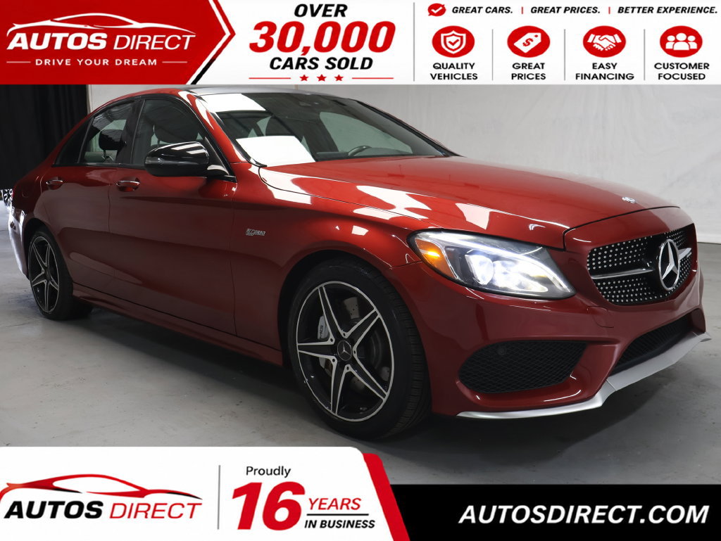 Used 2017 Mercedes-Benz C 43 AMG 4MATIC Sedan w/ Parking Assist Package