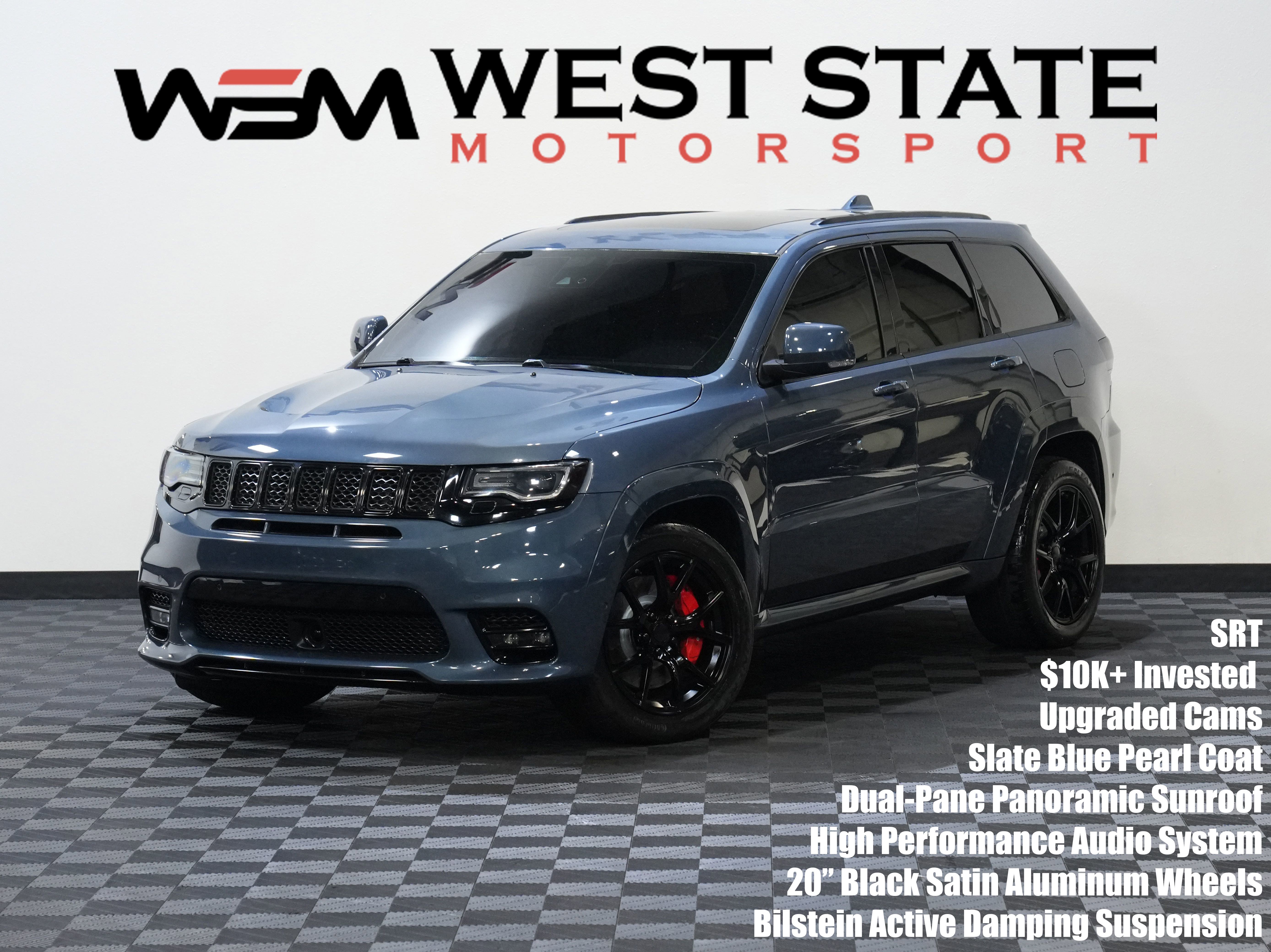Used 2019 Jeep Grand Cherokee SRT w/ Trailer Tow Group IV AWD/4WD image 1
