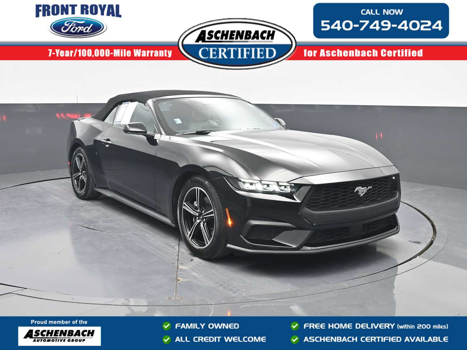 Certified 2025 Ford Mustang Premium