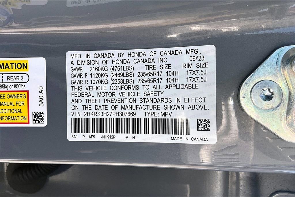 Used 2023 Honda CR-V LX image 18