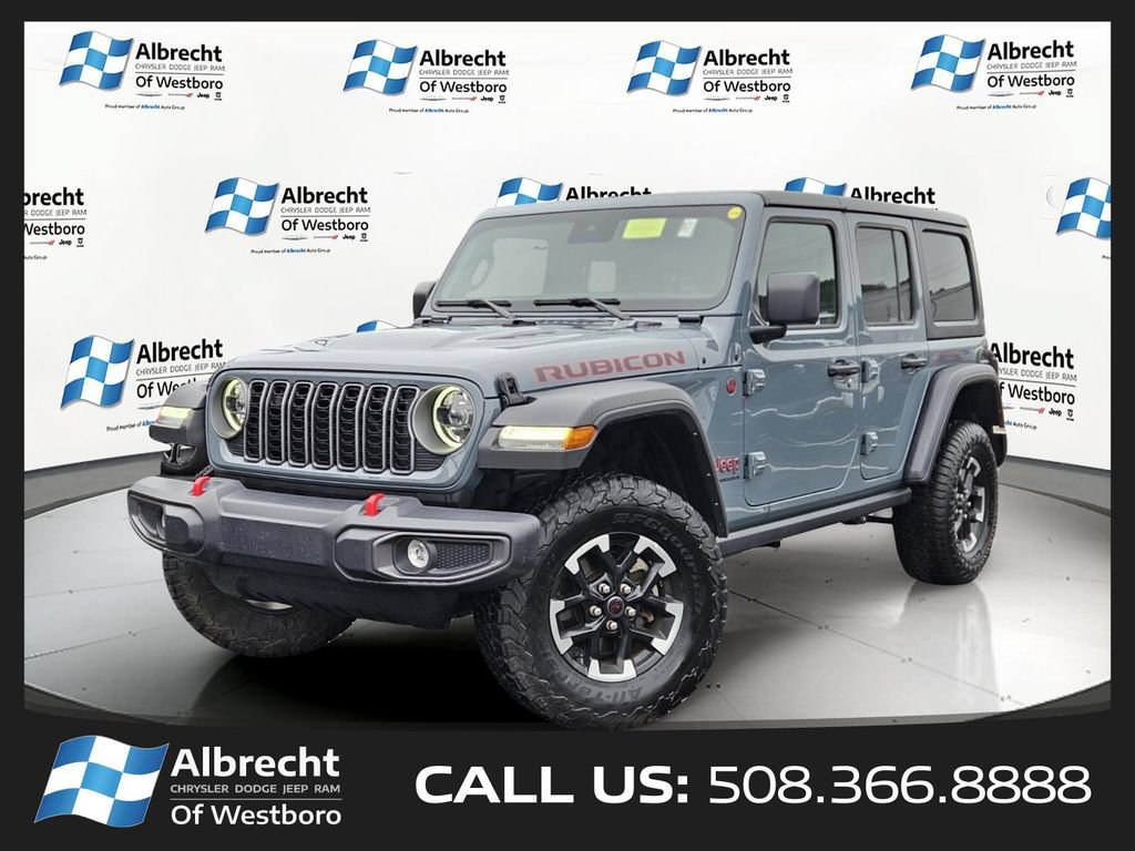 Used 2025 Jeep Wrangler Unlimited Rubicon AWD/4WD image 1