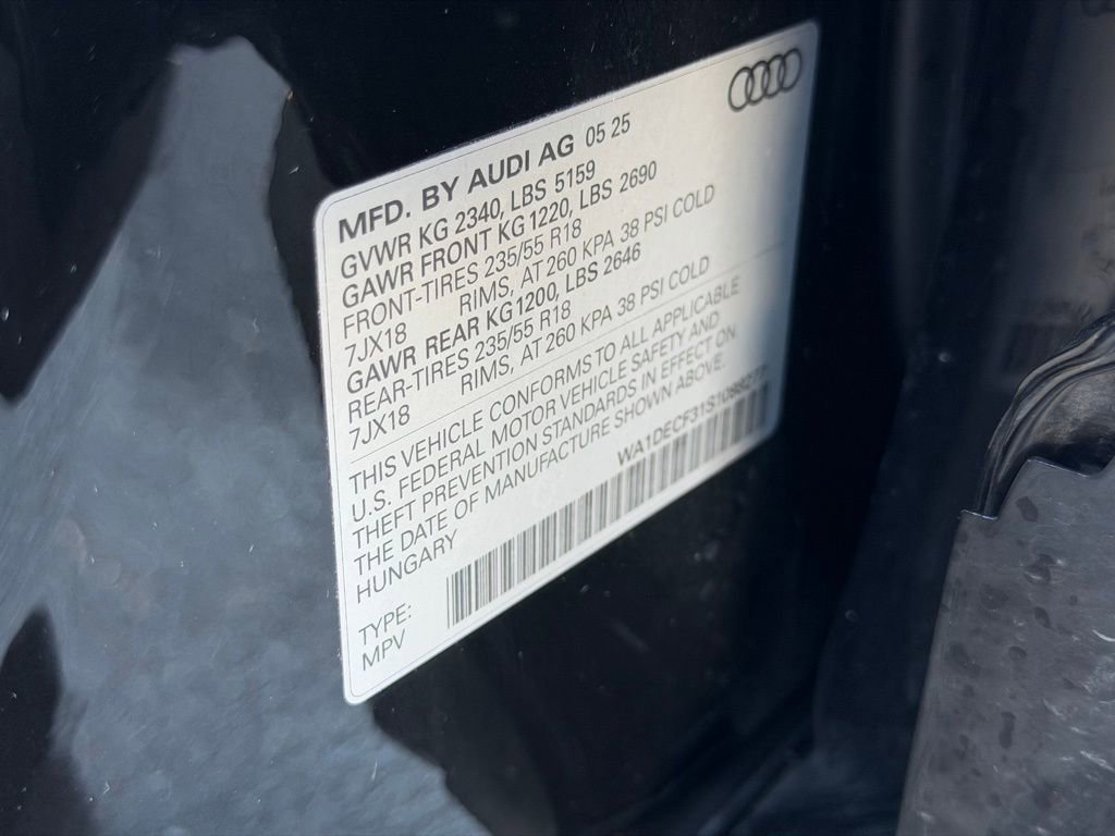 Used 2025 Audi Q3 2.0T Premium w/ Convenience Package image 24