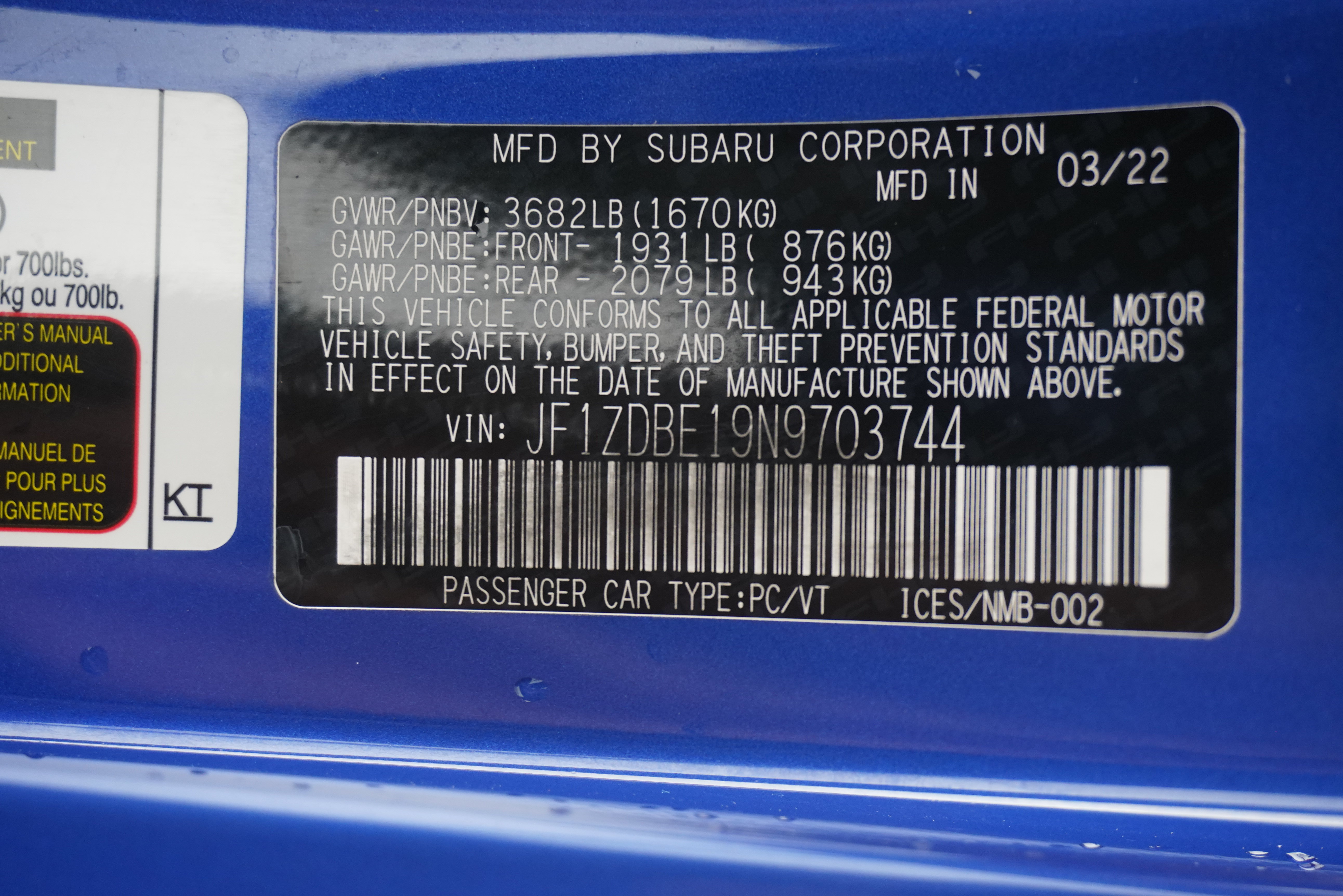 Used 2022 Subaru BRZ Limited RWD image 29