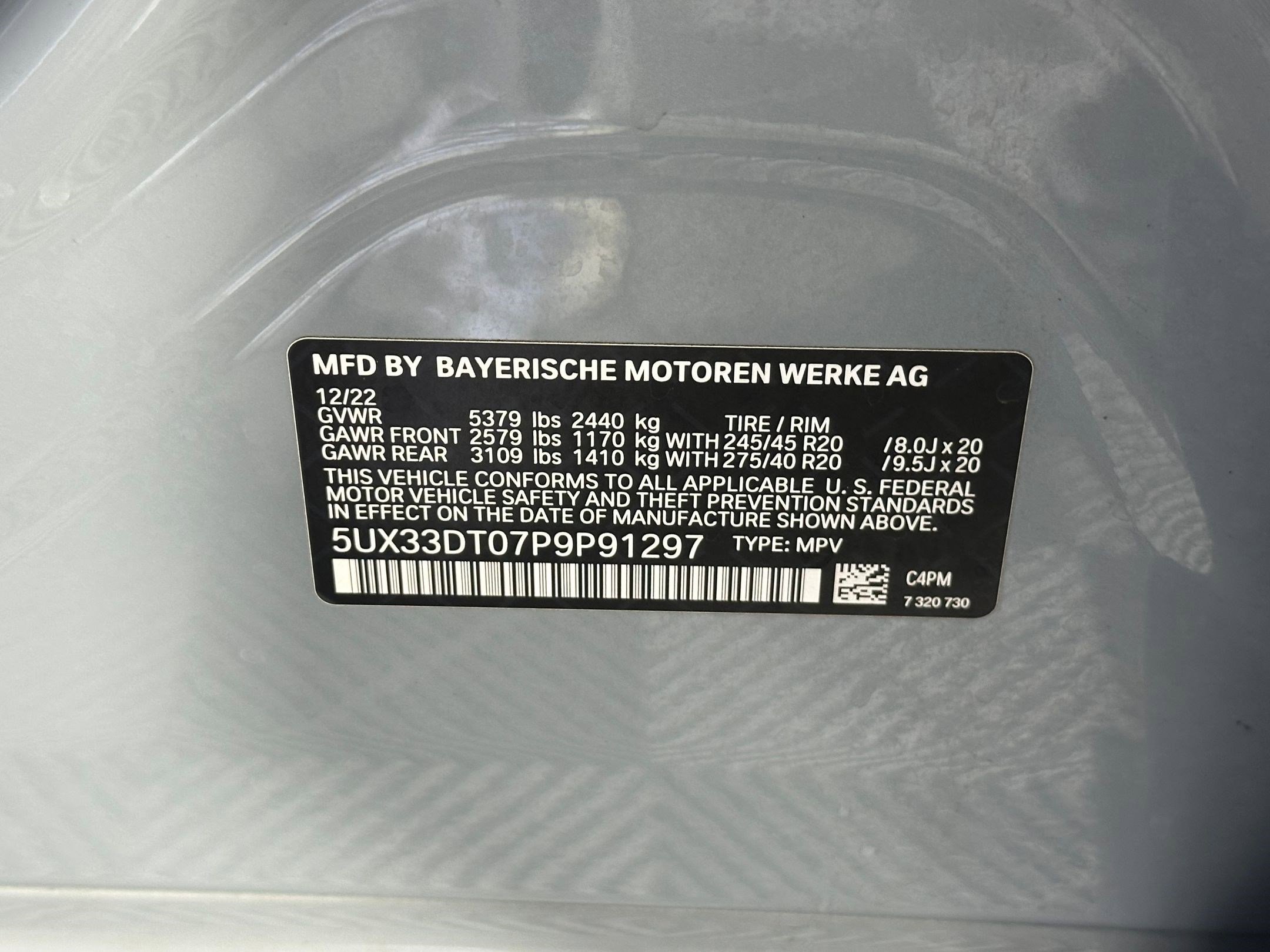 Certified 2023 BMW X4 xDrive30i w/ M Sport Package image 19