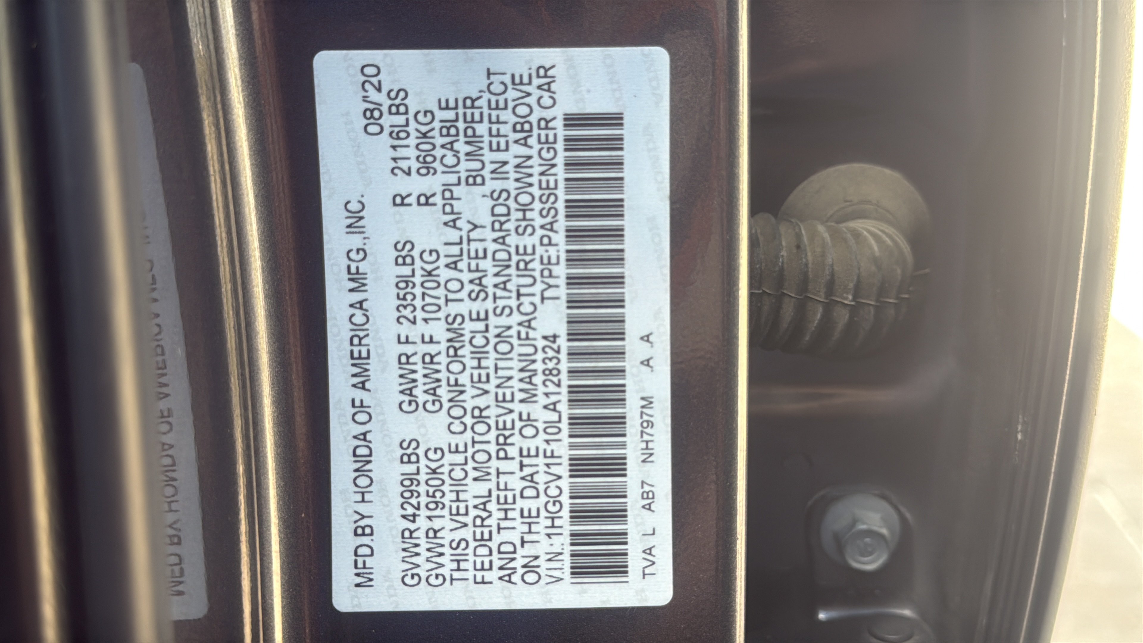 Used 2020 Honda Accord LX image 33