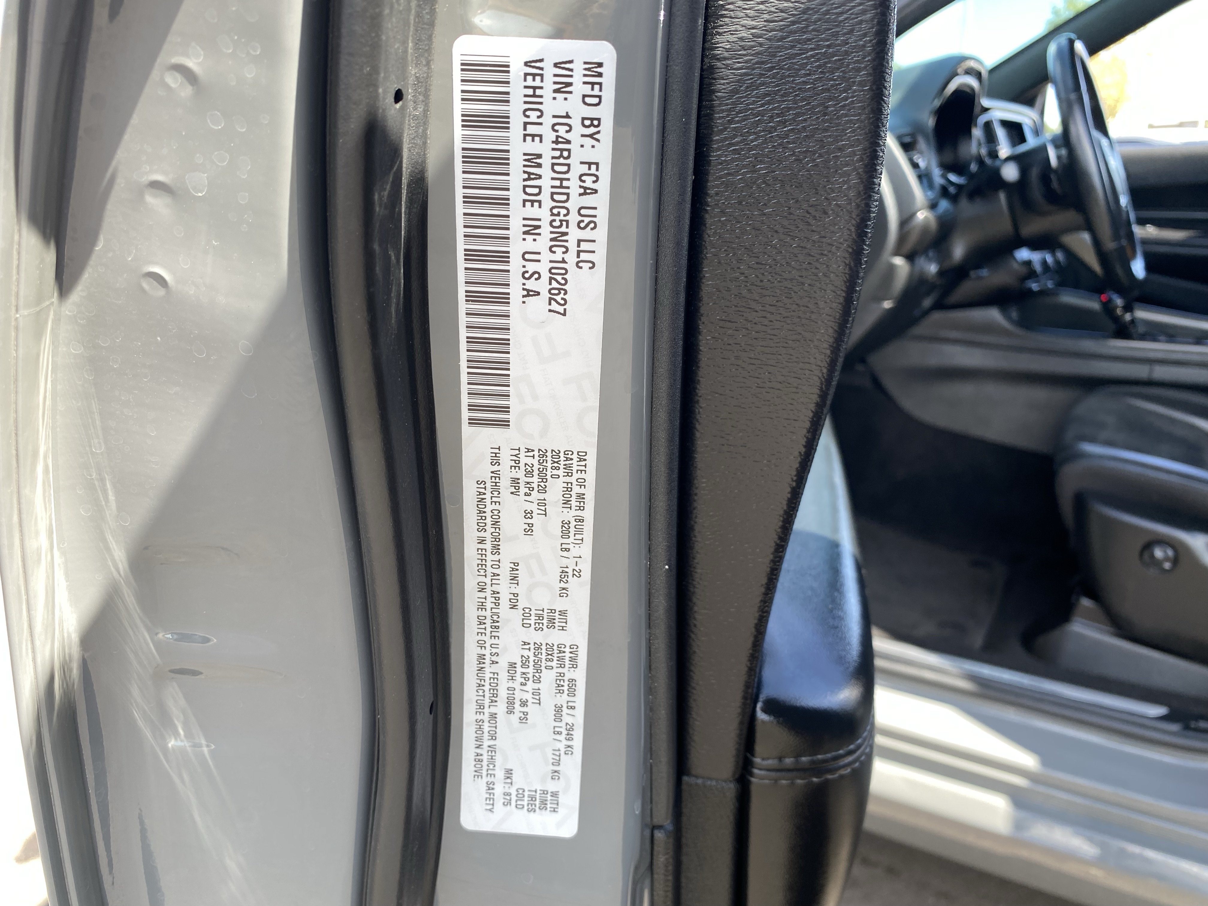Used 2022 Dodge Durango GT RWD image 36