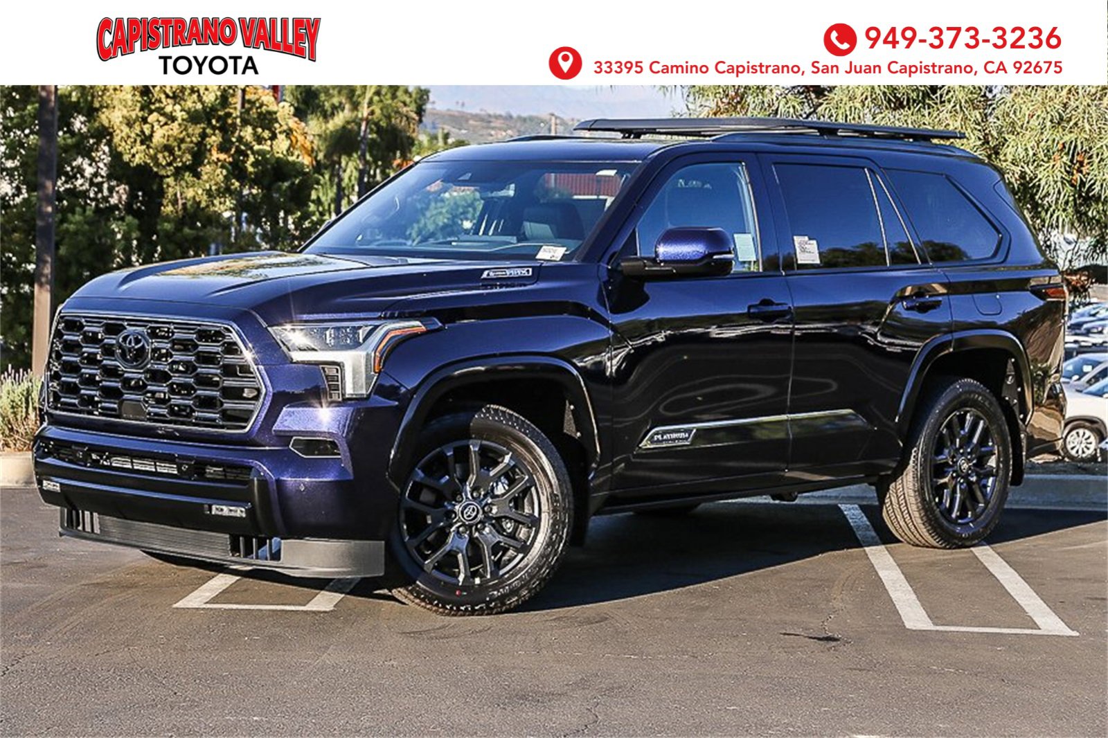 New 2026 Toyota Sequoia Platinum image 1