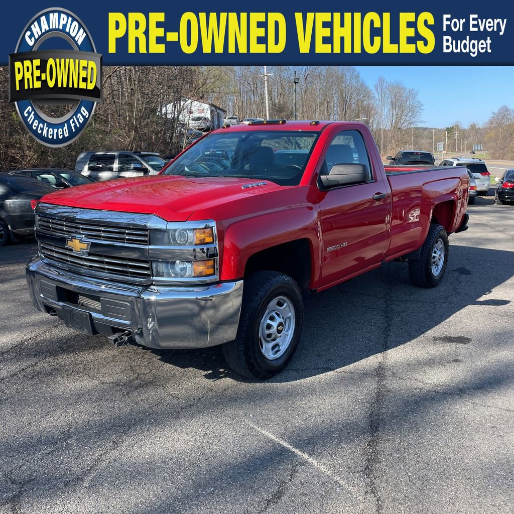 Used 2015 Chevrolet Silverado 2500 W/T w/ Snow Plow Prep Package