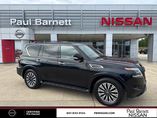 Certified 2024 Nissan Armada SL w/ Midnight Edition Package RWD image 1