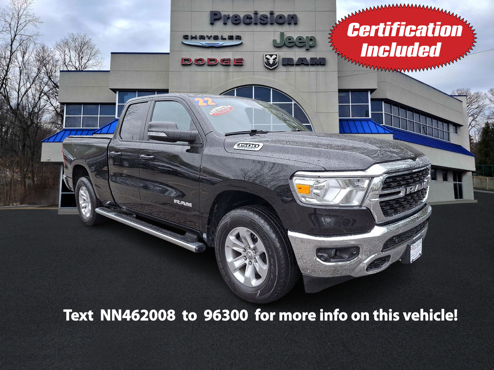 Certified 2022 RAM 1500 Big Horn AWD/4WD image 1