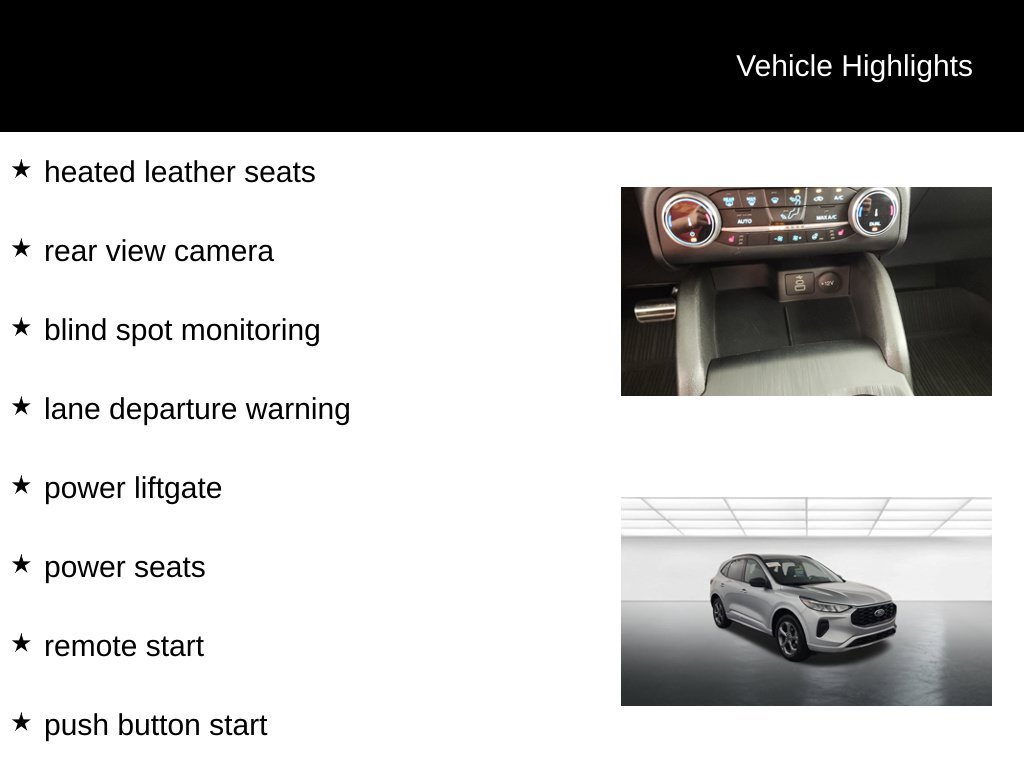 Certified 2024 Ford Escape ST-Line AWD/4WD image 11