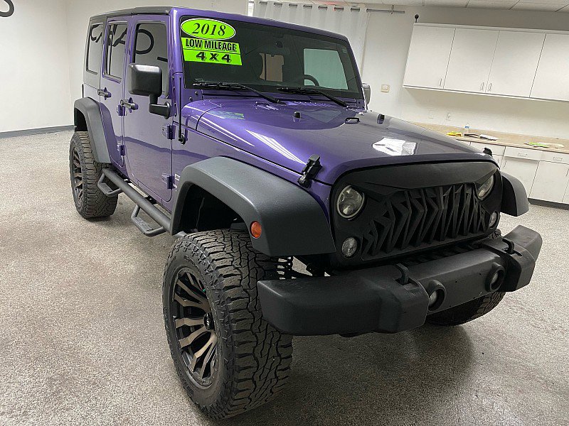 Used 2018 Jeep Wrangler Unlimited Sport w/ Max Tow Package image 3