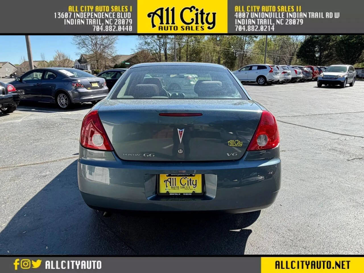 Used 2005 Pontiac G6 Sedan w/ Drivers Package FWD image 6