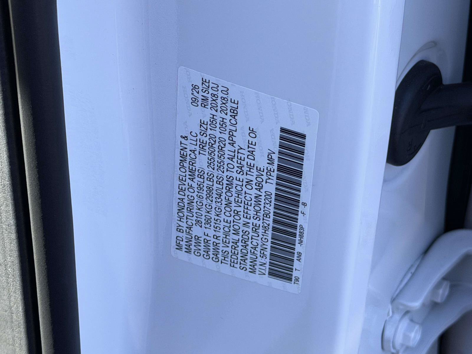 New 2026 Honda Pilot Elite image 22